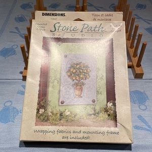 Dimensions brand counted cross stitch picture of lemon tree. Kit is unopened